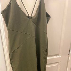 Plus Green Bodycon Dress